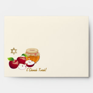 Rosh Hashanah. Jewish New Year Envelopes