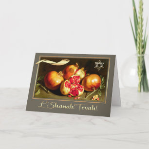 Rosh Hashanah   Jewish New Year Fine Art Holiday Card