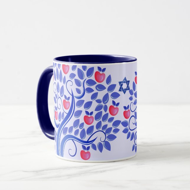Rosh Hashanah | Jewish New Year Gift Mug (Front Left)