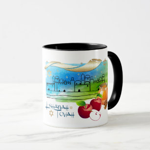 Rosh Hashanah   Jewish New Year Gift Mugs