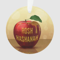 Rosh Hashanah Jewish New Year Honey Apple