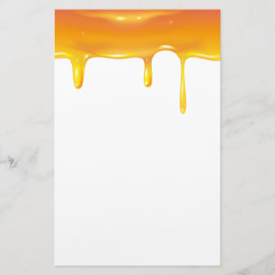 Rosh Hashanah Jewish New Year Sweet Honey drops Stationery