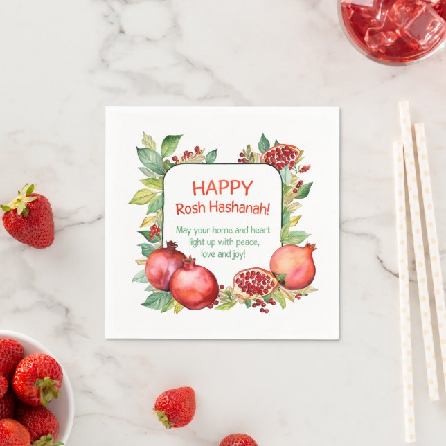 Rosh Hashanah Napkin (Insitu)