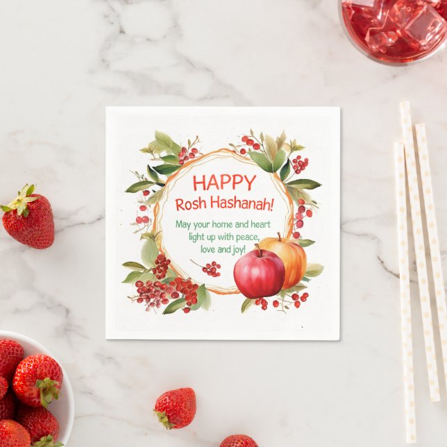 Rosh Hashanah Napkin (Insitu)