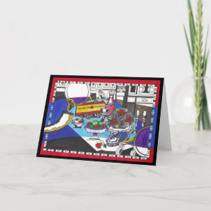 Rosh Hashanah Table Holiday Card