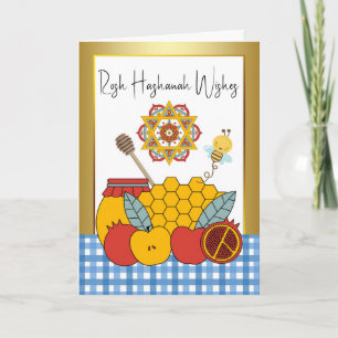 Rosh Hashanah Wishes A Sweet Year Card