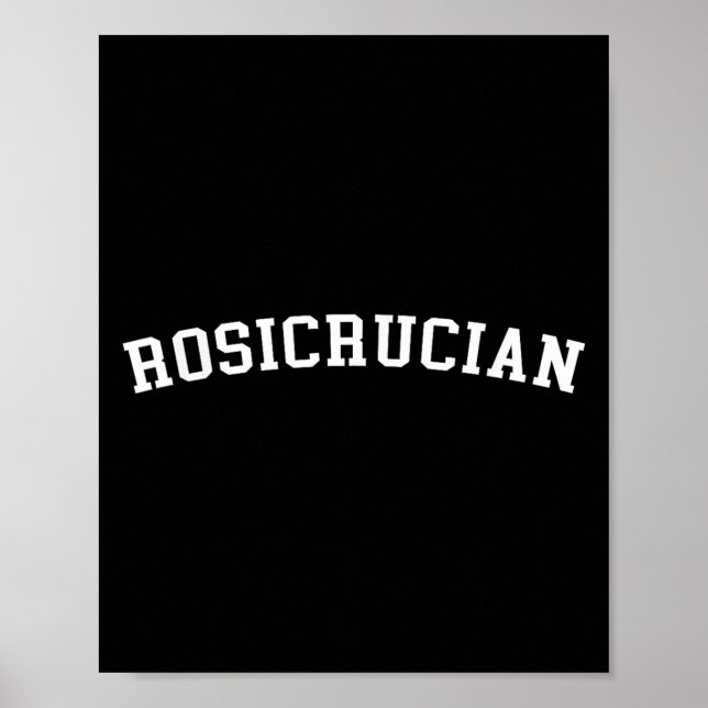 Rosicrucian  poster (Front)