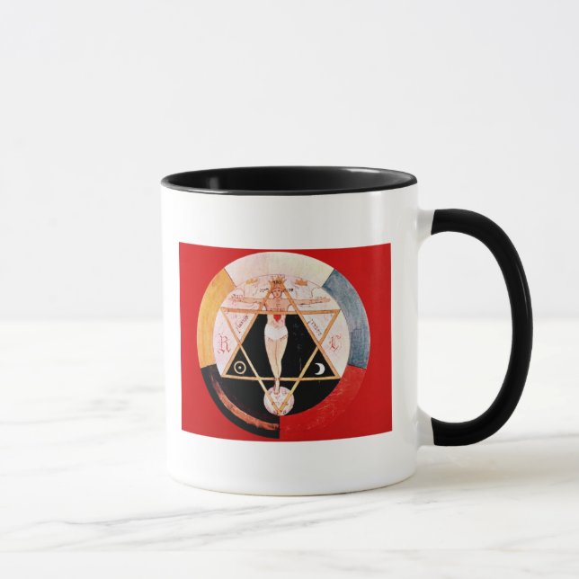 Rosicrucian symbol of the Hermetic Order Mug (Right)