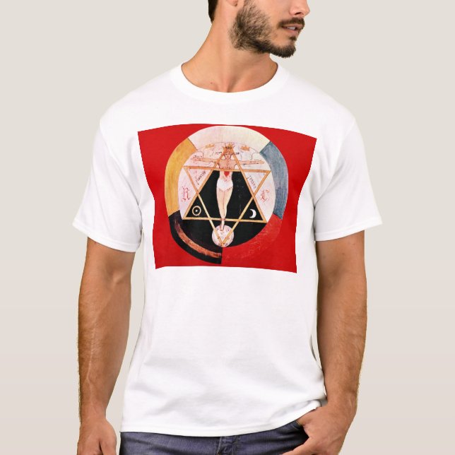 Rosicrucian symbol of the Hermetic Order T-Shirt (Front)