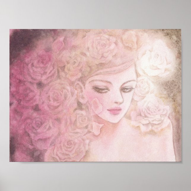 Rosie Allyssa Original Art Poster (Front)