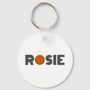 Rosie Basketball Key Ring