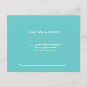 Rosie Bat Mitzvah Sweet 16 RSVP Card