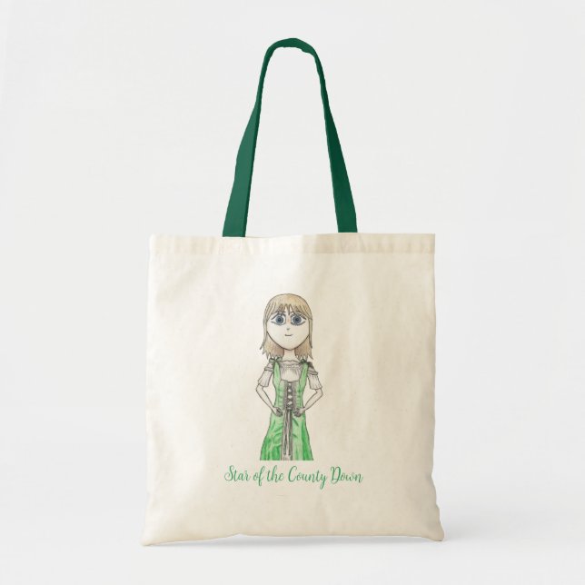 Rosie McCann from Star of the County Down Irish Tote Bag (Front)