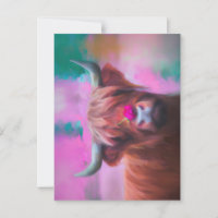 "Rosie of the Highlands" – Highland Cow Portrait
