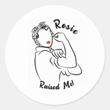 Rosie Raised Decade - Canvas Print