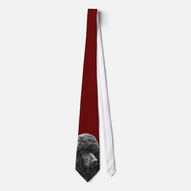 Rosie, Standard Poodle Tie (Front)