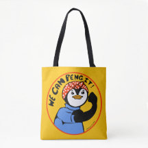 Rosie the Penguiter Tote