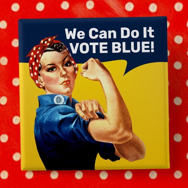 Rosie the Riveter | Button | Personalise (Creator Uploaded)