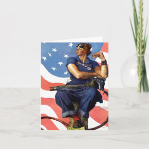 Rosie the Riveter Card