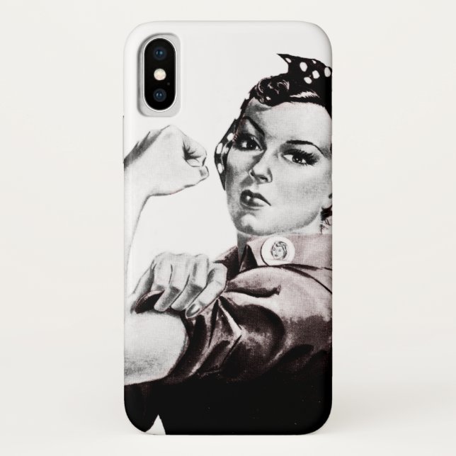 Rosie the Riveter Case-Mate iPhone Case (Back)