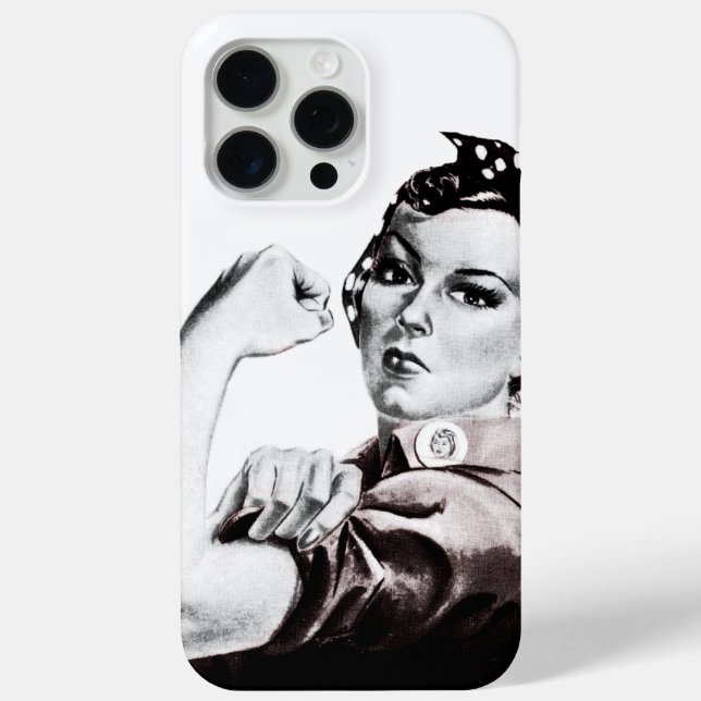 Rosie the Riveter Case-Mate iPhone Case (Back)