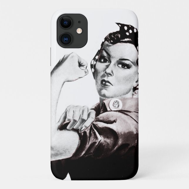 Rosie the Riveter Case-Mate iPhone Case (Back)