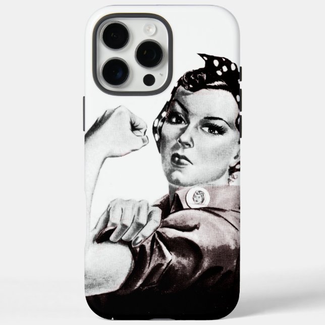Rosie the Riveter Case-Mate iPhone Case (Back)