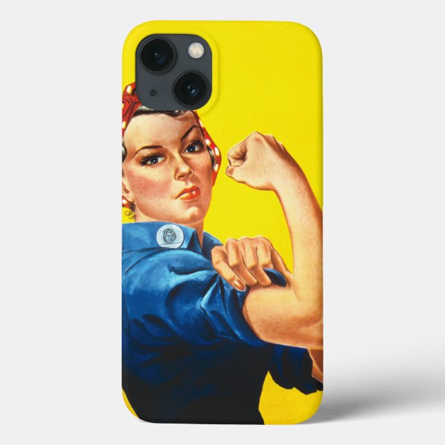 Rosie The Riveter Case-Mate iPhone Case (Back)