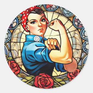 Rosie the Riveter                                  Classic Round Sticker