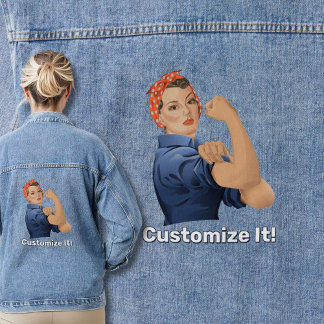 Rosie the Riveter Denim Jacket
