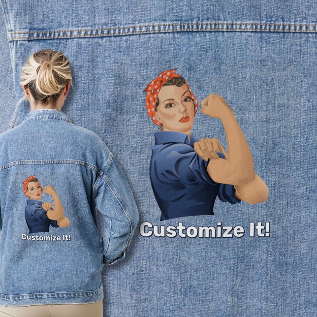 Rosie the Riveter Denim Jacket (Creator Uploaded)