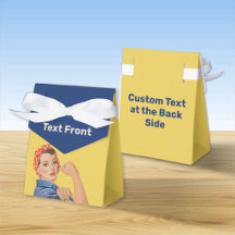Rosie the Riveter Favour Box