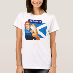 Rosie the Riveter for Scottish Independence Tee