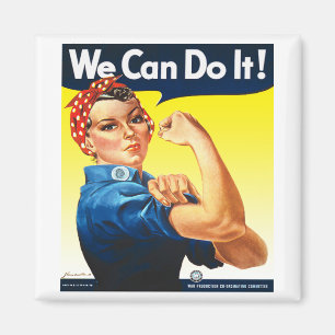Rosie the Riveter Fridge Magnet