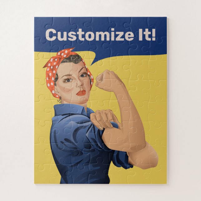 Rosie the Riveter Jigsaw Puzzle (Vertical)