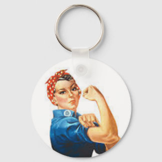Rosie the Riveter Key Ring