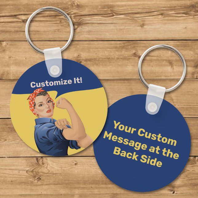 Rosie the Riveter Keychain (Creator Uploaded)