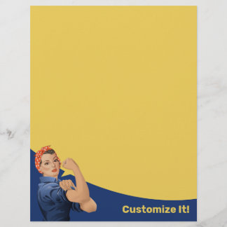 Rosie the Riveter Letterhead