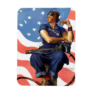 "Rosie the Riveter" Magnet