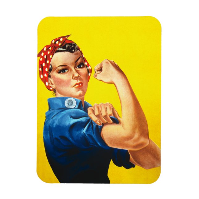 Rosie The Riveter Magnet (Vertical)