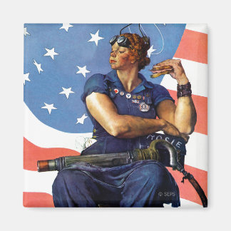 "Rosie the Riveter" Magnet