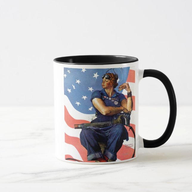 "Rosie the Riveter" Mug (Right)