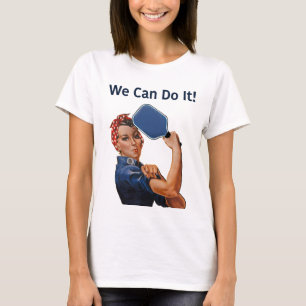 Rosie the Riveter Pickleball shirt