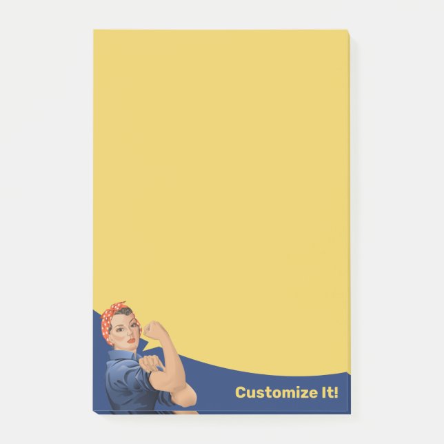 Rosie the Riveter Post-it Notes (Front)