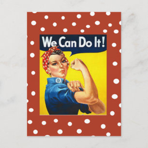 Rosie the Riveter Postcard
