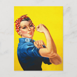 Rosie The Riveter Postcard