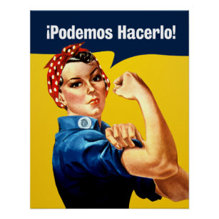 Rosie the Riveter   Poster   Spanish Español