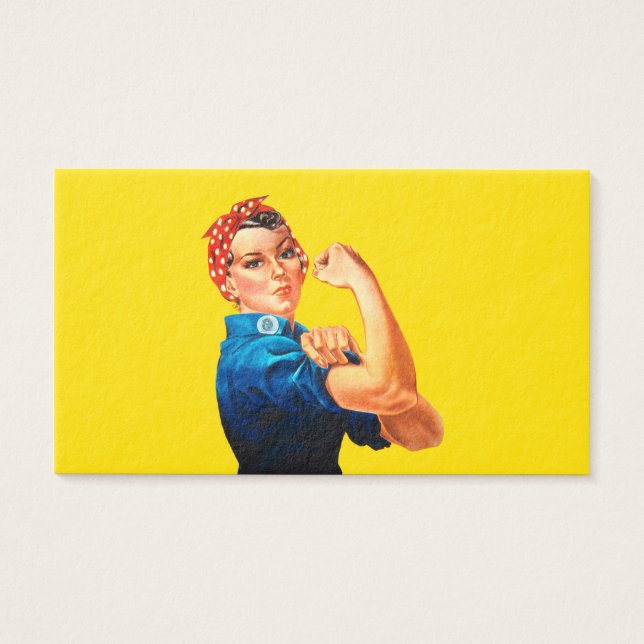 Rosie The Riveter Retro Design Style (Front)