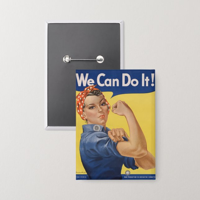 Rosie the Riveter: Strong Women Female Empowerment (Front/Back)