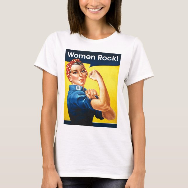 Rosie the Riveter ~ T-Shirt (Front)